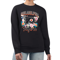 Philadelphia Flyers G-III 4Her by Carl Banks Women's Flower Logo Pullover Sweatshirt -  NHL Sweatshirts