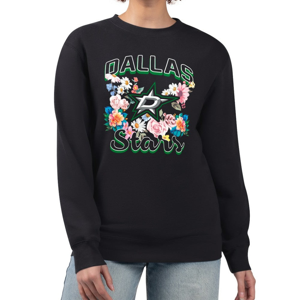 Dallas Stars G-III 4Her by Carl Banks Women's Flower Logo Pullover Sweatshirt -  NHL Sweatshirts
