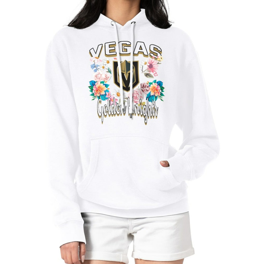 Vegas Golden Knights G-III 4Her by Carl Banks Women's Flower Logo Pullover Hoodie -  NHL Hoodies