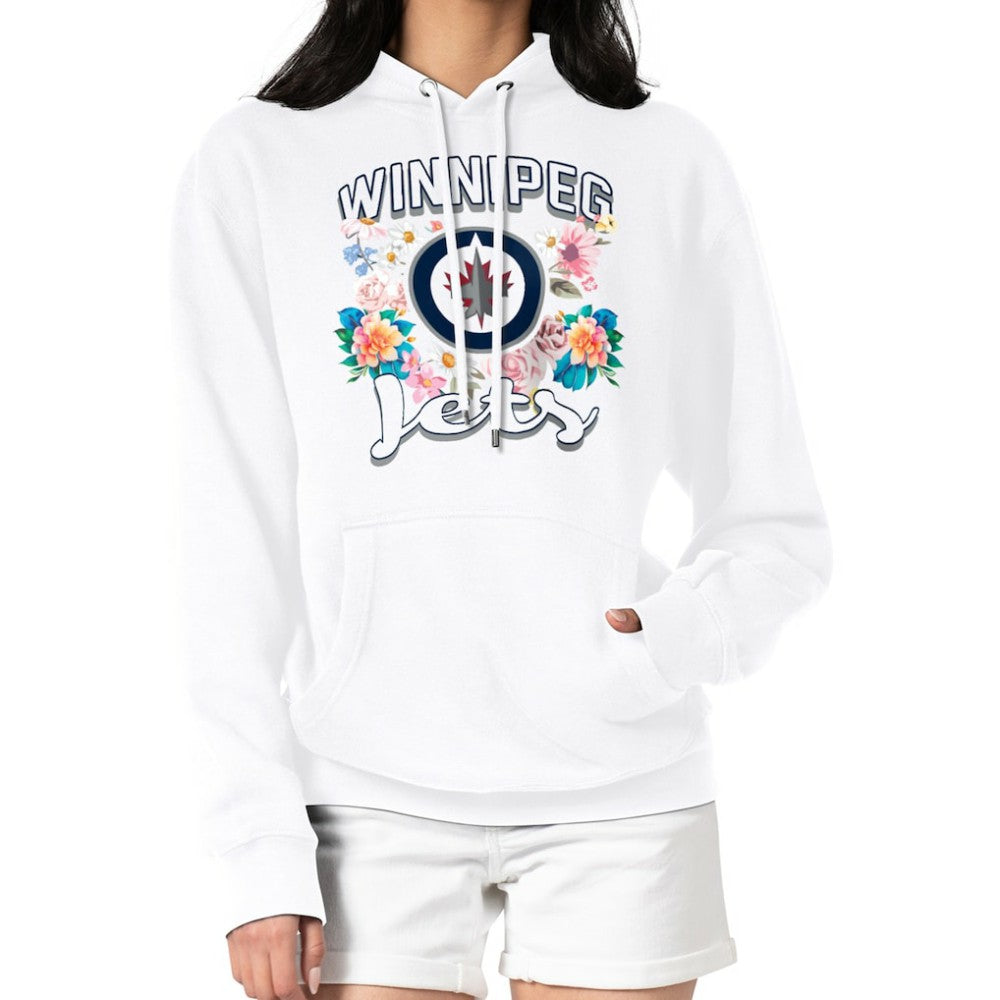 Winnipeg Jets G-III 4Her by Carl Banks Women's Flower Logo Pullover Hoodie -  NHL Hoodies