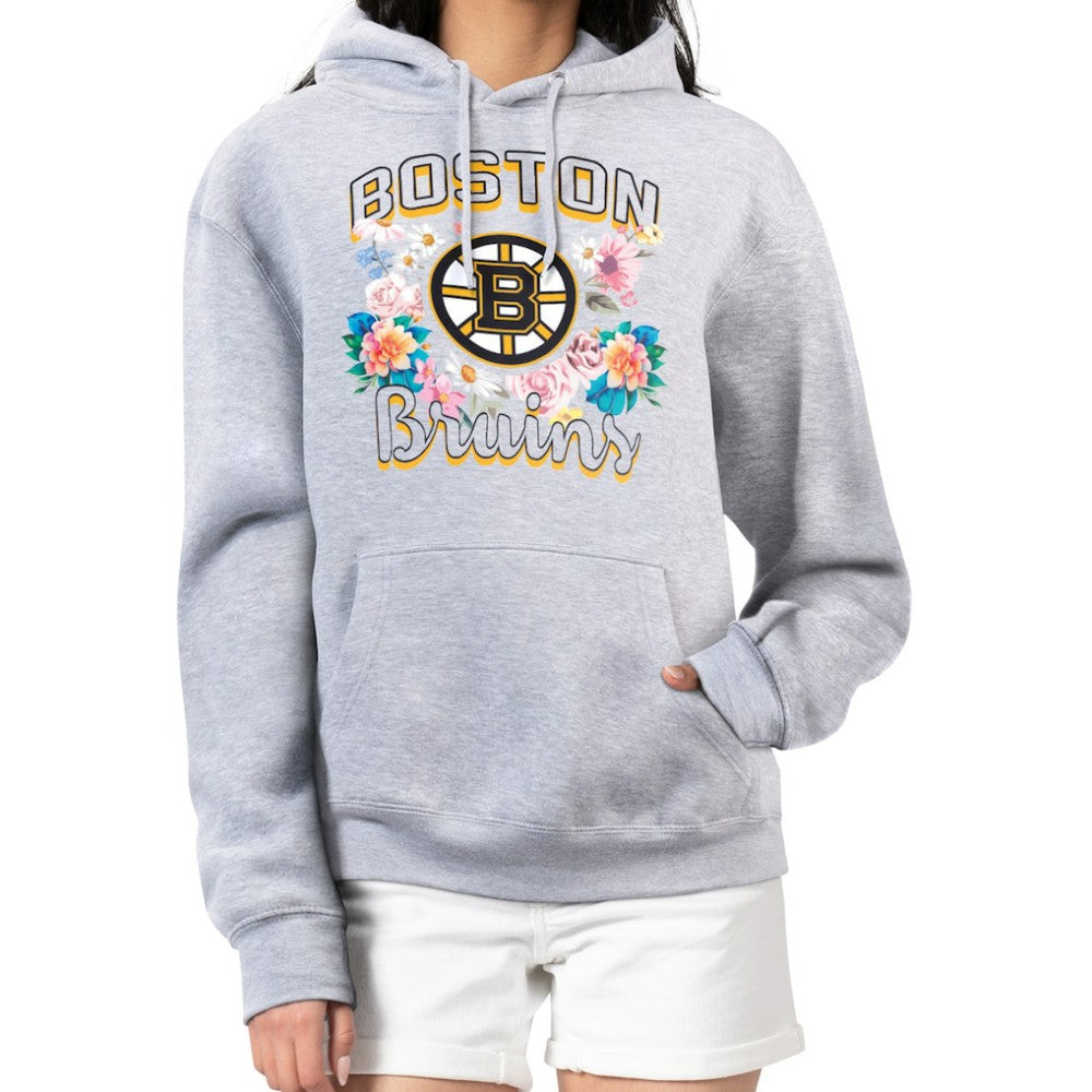 Boston Bruins G-III 4Her by Carl Banks Women's Flower Logo Pullover Hoodie -  NHL Hoodies