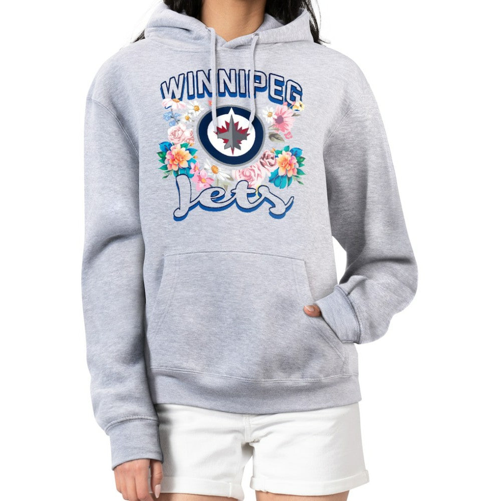 Winnipeg Jets G-III 4Her by Carl Banks Women's Flower Logo Pullover Hoodie -  NHL Hoodies