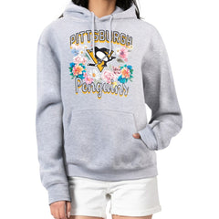 Pittsburgh Penguins G-III 4Her by Carl Banks Women's Flower Logo Pullover Hoodie -  NHL Hoodies