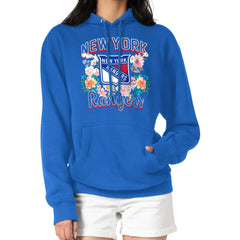 New York Rangers G-III 4Her by Carl Banks Women's Flower Logo Pullover Hoodie -  NHL Hoodies