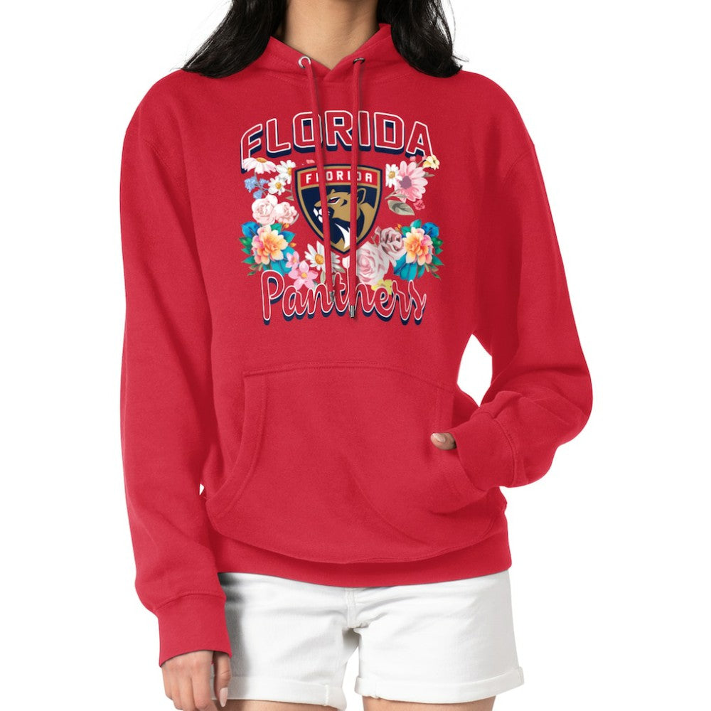Florida Panthers G-III 4Her by Carl Banks Women's Flower Logo Pullover Hoodie -  NHL Hoodies