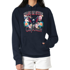 Washington Capitals G-III 4Her by Carl Banks Women's Flower Logo Pullover Hoodie -  NHL Hoodies