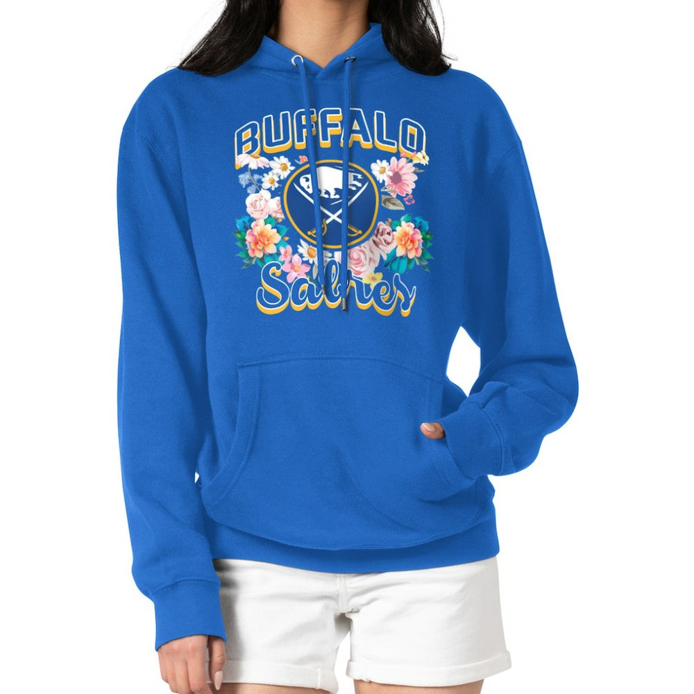 Buffalo Sabres G-III 4Her by Carl Banks Women's Flower Logo Pullover Hoodie -  NHL Hoodies