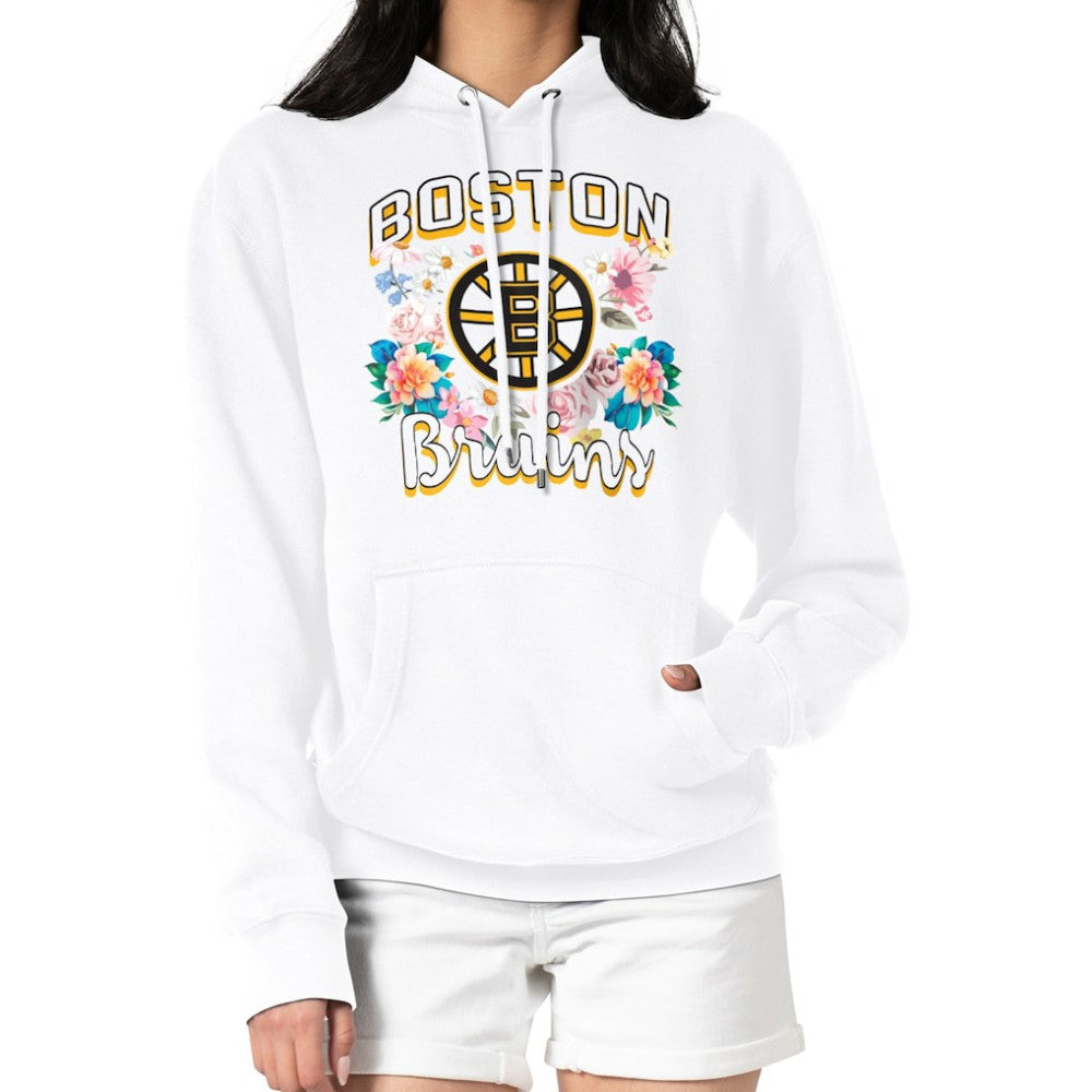 Boston Bruins G-III 4Her by Carl Banks Women's Flower Logo Pullover Hoodie -  NHL Hoodies