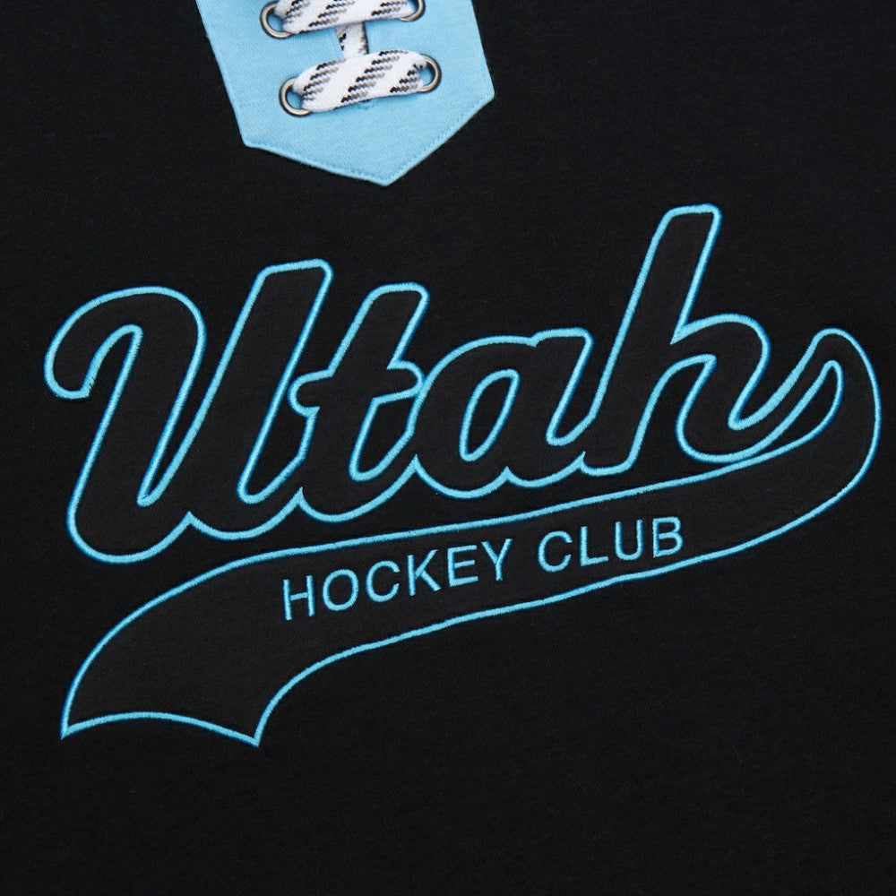 Utah Hockey Club Mitchell & Ness Heritage Lace-Up Pullover Sweatshirt -  NHL Sweatshirts