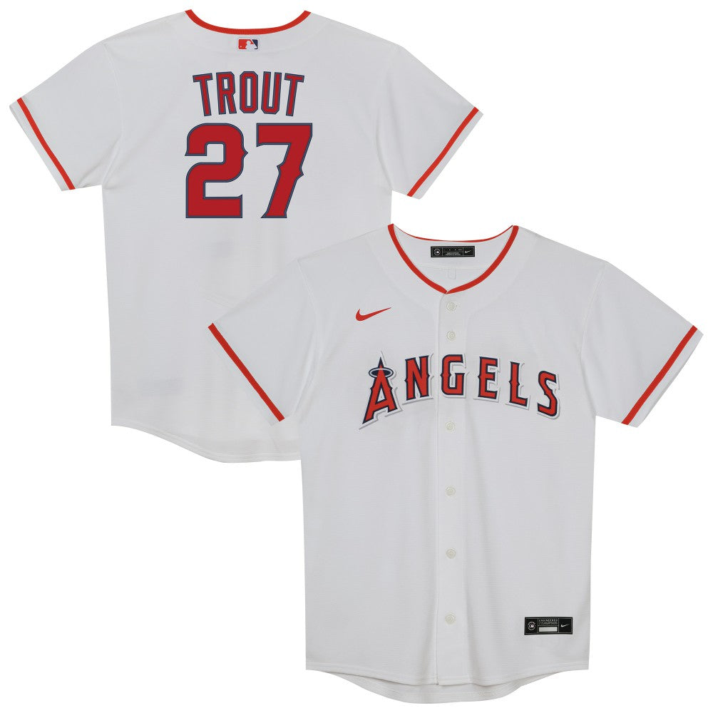 Mike Trout Los Angeles Angels Nike Preschool Home Replica Player Jersey - MLB Jerseys