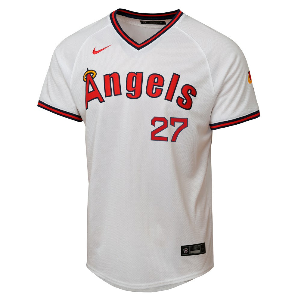 Mike Trout Los Angeles Angels Nike Youth Alternate 2 Limited Player Jersey - MLB Jerseys