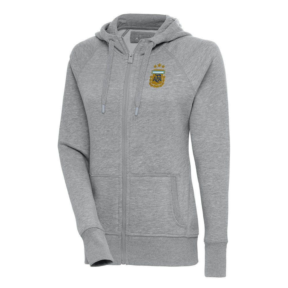 Argentina National Team Antigua Women's Victory Full-Zip Hoodie