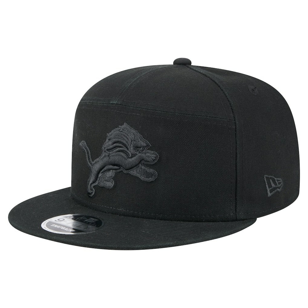 Detroit Lions Adventure Canvas Split Panel 9FIFTY Snapback Hat | NFL New