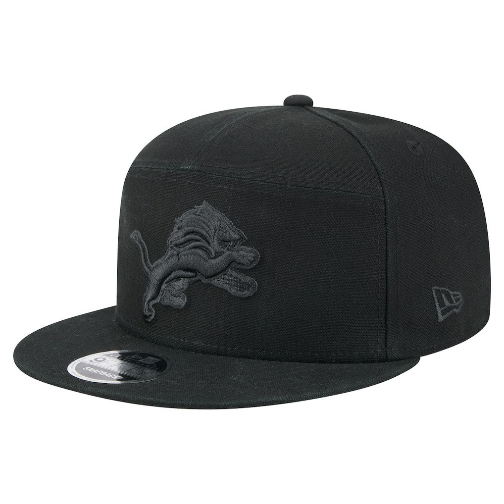 Detroit Lions Adventure Canvas Split Panel 9FIFTY Snapback Hat | NFL New