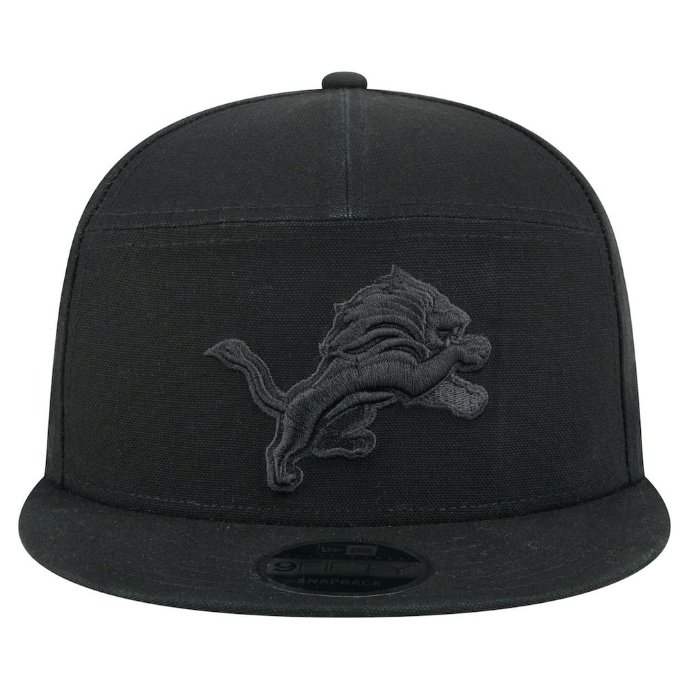 Detroit Lions Adventure Canvas Split Panel 9FIFTY Snapback Hat | NFL New