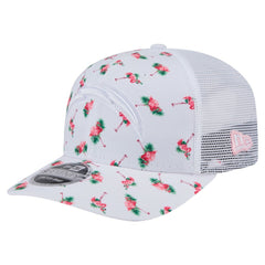 Los Angeles Chargers Adventure Flamingo Pattern 9SEVENTY Stretch-Snap Hat | NFL US