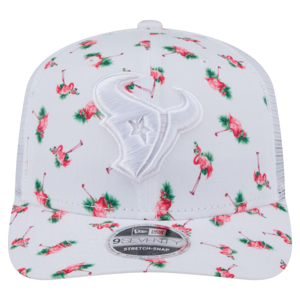 Houston Texans Adventure Flamingo Pattern 9SEVENTY Stretch-Snap Hat | NFL US