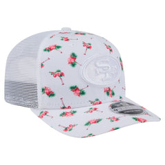 San Francisco 49ers Adventure Flamingo Pattern 9SEVENTY Stretch-Snap Hat | NFL Hot