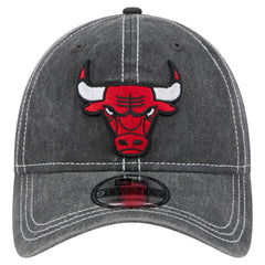 Black Chicago Bulls Pigment Dyed 9TWENTY Adjustable Hat | NBA