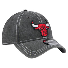 Black Chicago Bulls Pigment Dyed 9TWENTY Adjustable Hat | NBA