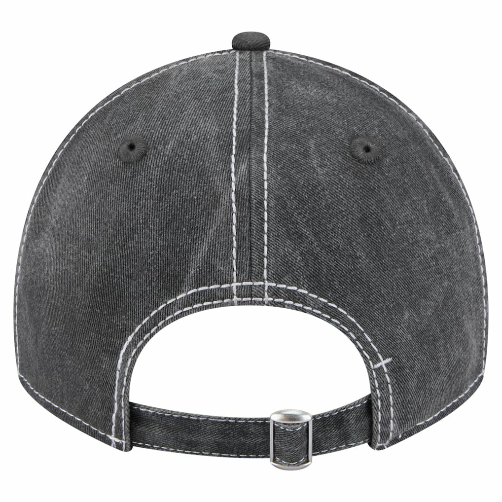 Black Chicago Bulls Pigment Dyed 9TWENTY Adjustable Hat | NBA