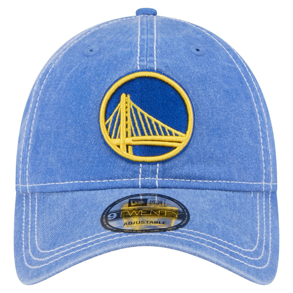Royal Golden State Warriors Pigment Dyed 9TWENTY Adjustable Hat sale | NBA