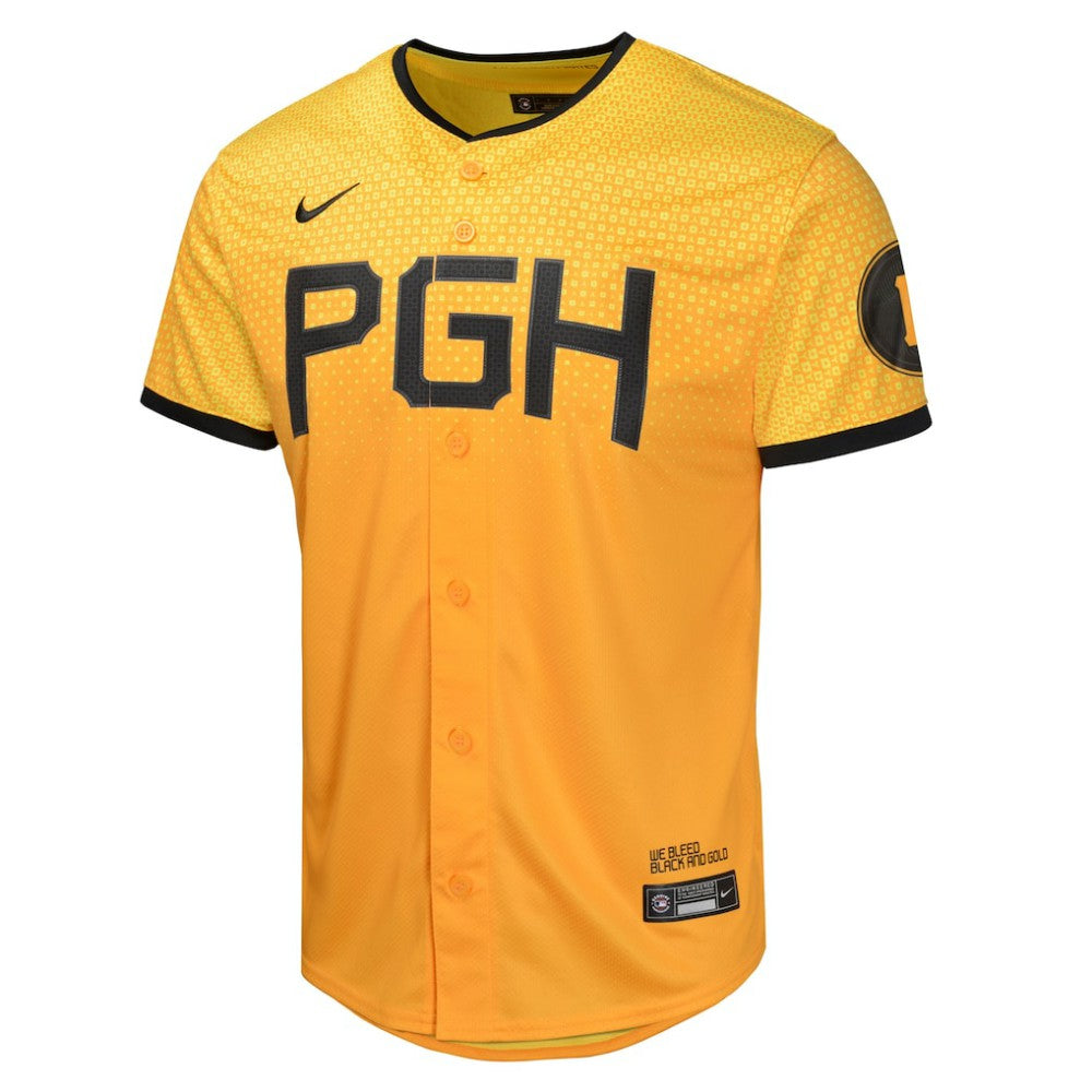 Paul Skenes Pittsburgh Pirates Nike Youth City Connect Limited Jersey  - MLB Jerseys