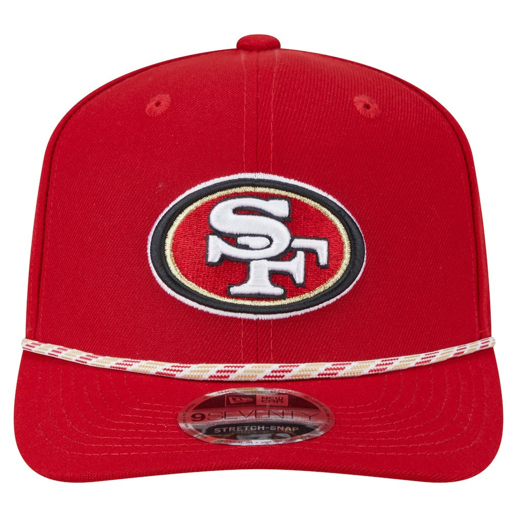 San Francisco 49ers Gameday Multi Rope 9SEVENTY Stretch-Snap Hat | NFL Sale