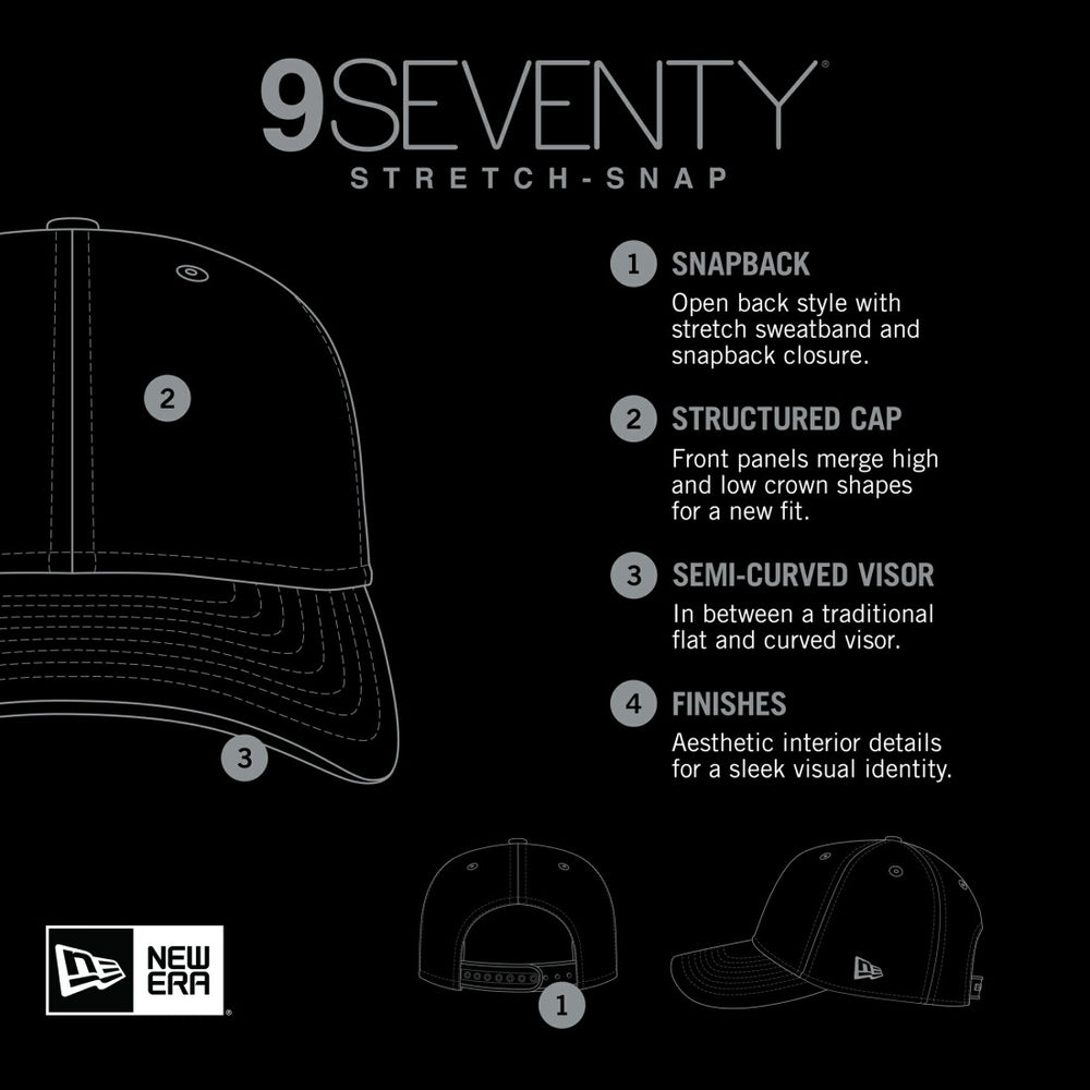 New York Jets Gameday Multi Rope 9SEVENTY Stretch-Snap Hat | NFL Outlet