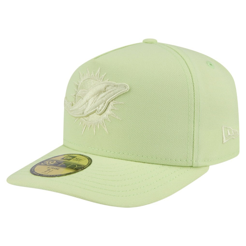 Miami Dolphins Color Pack A-Frame 59FIFTY Fitted Hat | NFL New