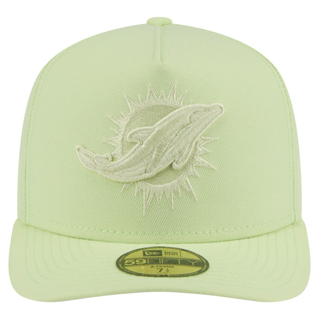 Miami Dolphins Color Pack A-Frame 59FIFTY Fitted Hat | NFL New
