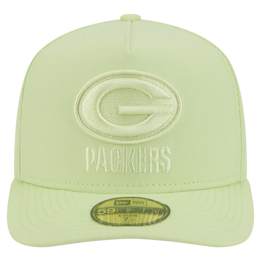 Green Bay Packers Color Pack A-Frame 59FIFTY Fitted Hat | NFL New
