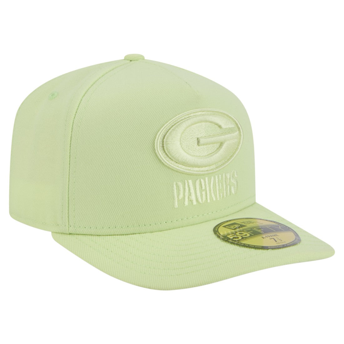 Green Bay Packers Color Pack A-Frame 59FIFTY Fitted Hat | NFL New
