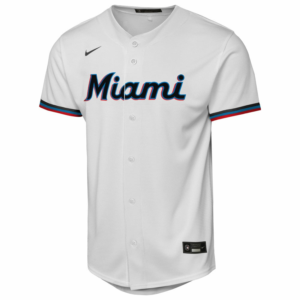 Miami Marlins Nike Youth Home Replica Jersey - MLB Jerseys