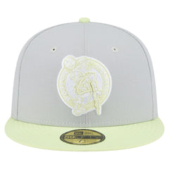 Gray/Green Boston Celtics Color Pack 2-Tone 59FIFTY Fitted Hat | NBA