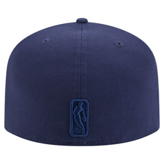 Navy Milwaukee Bucks Colorpack A-Frame Pinch Front 59FIFTY Fitted Hat | NBA