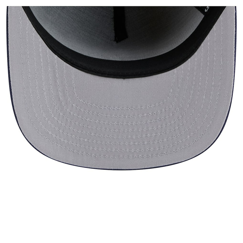 Navy Philadelphia 76ers Colorpack A-Frame Pinch Front 59FIFTY Fitted Hat | NBA