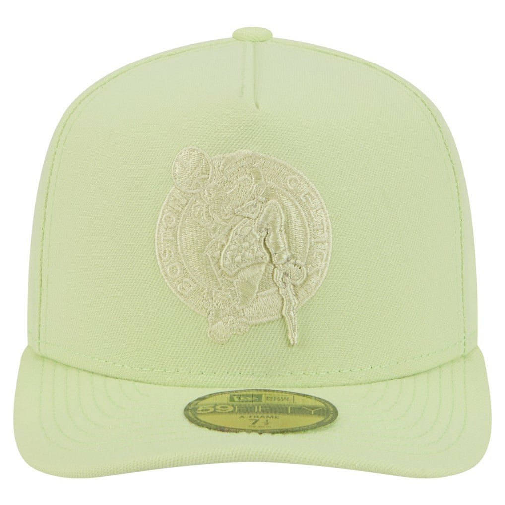 Green Boston Celtics Colorpack A-Frame Pinch Front 59FIFTY Fitted Hat | NBA