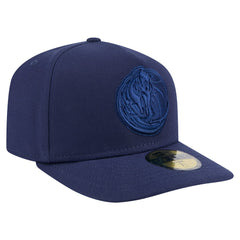 Navy Dallas Mavericks Colorpack A-Frame Pinch Front 59FIFTY Fitted Hat sale | NBA