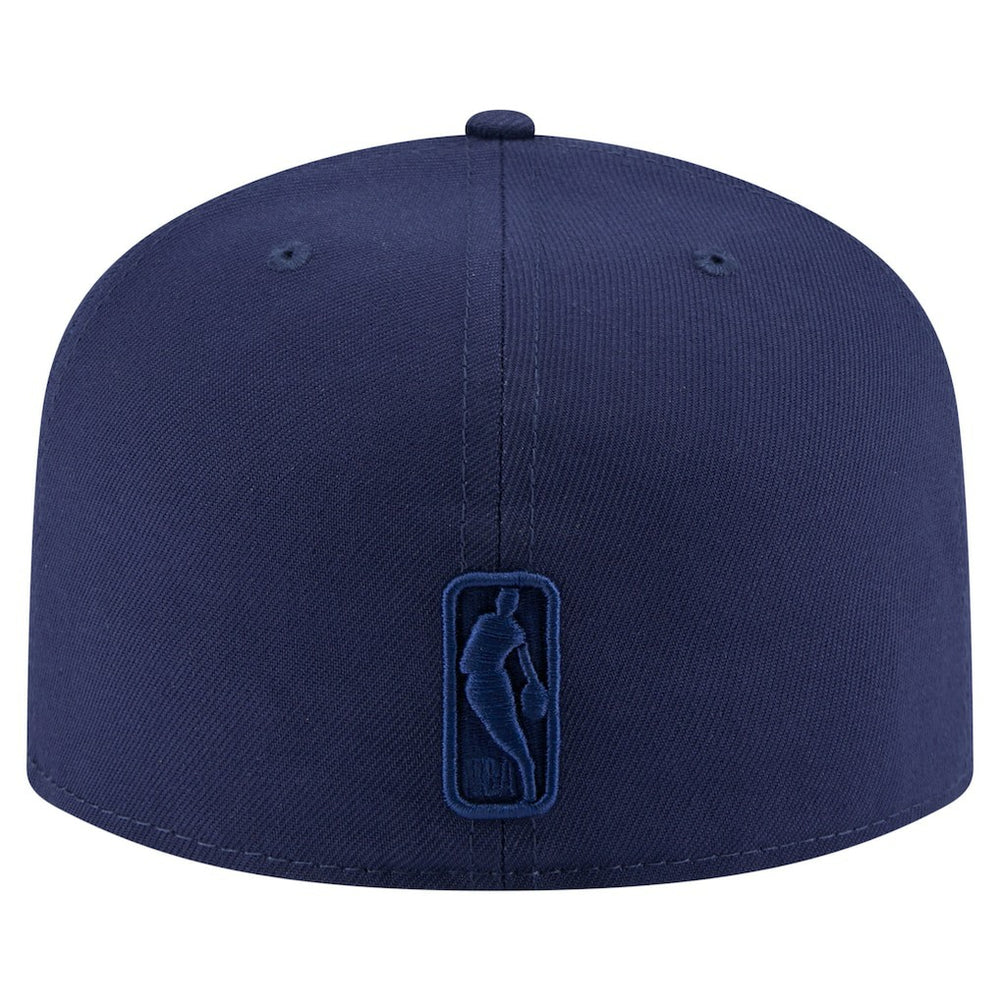 Navy Dallas Mavericks Colorpack A-Frame Pinch Front 59FIFTY Fitted Hat sale | NBA