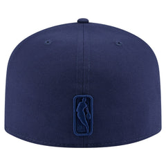 Navy Dallas Mavericks Colorpack A-Frame Pinch Front 59FIFTY Fitted Hat sale | NBA
