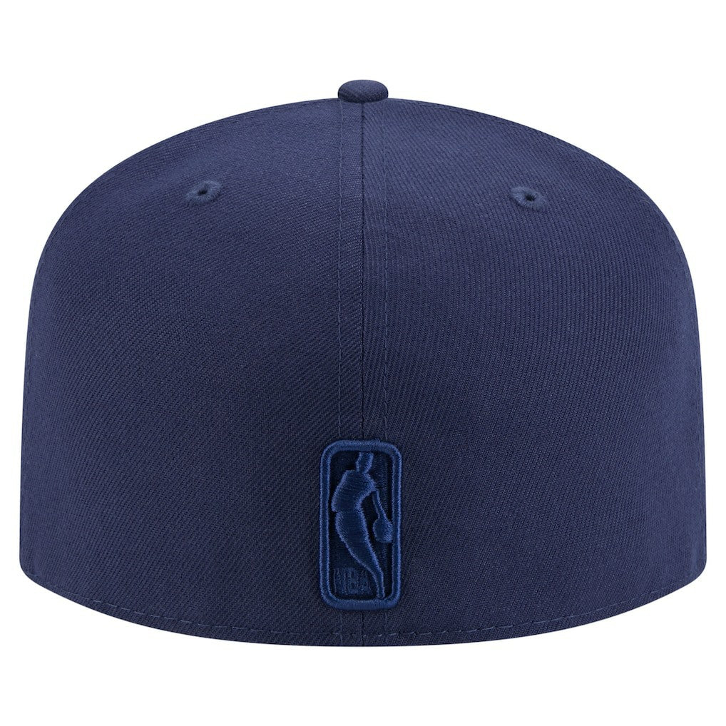 Navy Chicago Bulls Colorpack A-Frame Pinch Front 59FIFTY Fitted Hat | NBA
