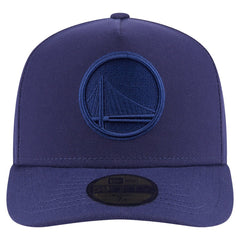 Navy Golden State Warriors Colorpack A-Frame Pinch Front 59FIFTY Fitted Hat sale | NBA