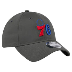 Charcoal Philadelphia 76ers Active Ripstop 9TWENTY Adjustable Hat | NBA