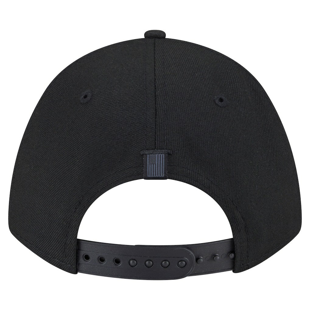 Black Philadelphia 76ers Game Day Flag A-Frame 9FORTY Adjustable Hat | NBA