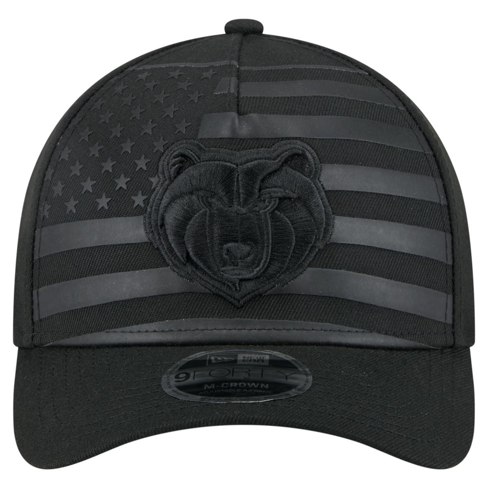 Black Memphis Grizzlies Game Day Flag A-Frame 9FORTY Adjustable Hat | NBA