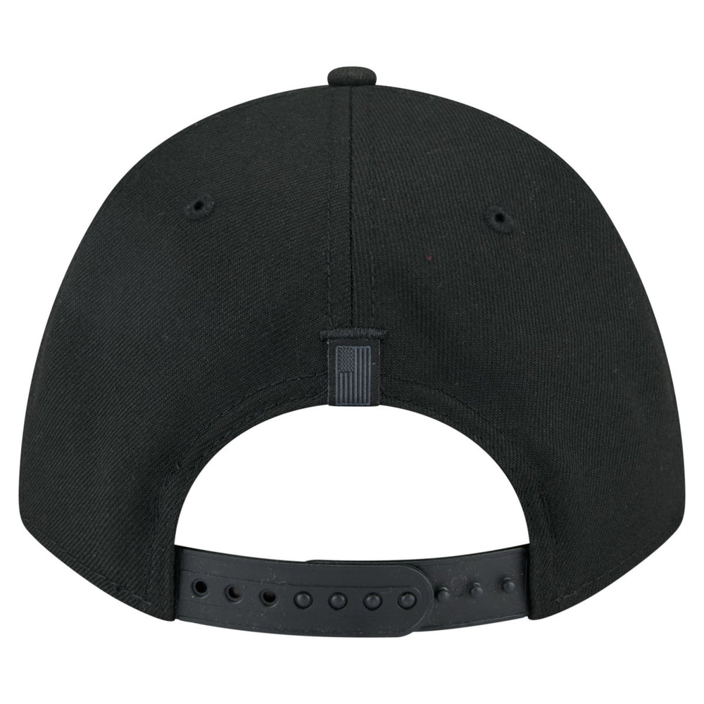 Black Miami Heat Game Day Flag A-Frame 9FORTY Adjustable Hat | NBA