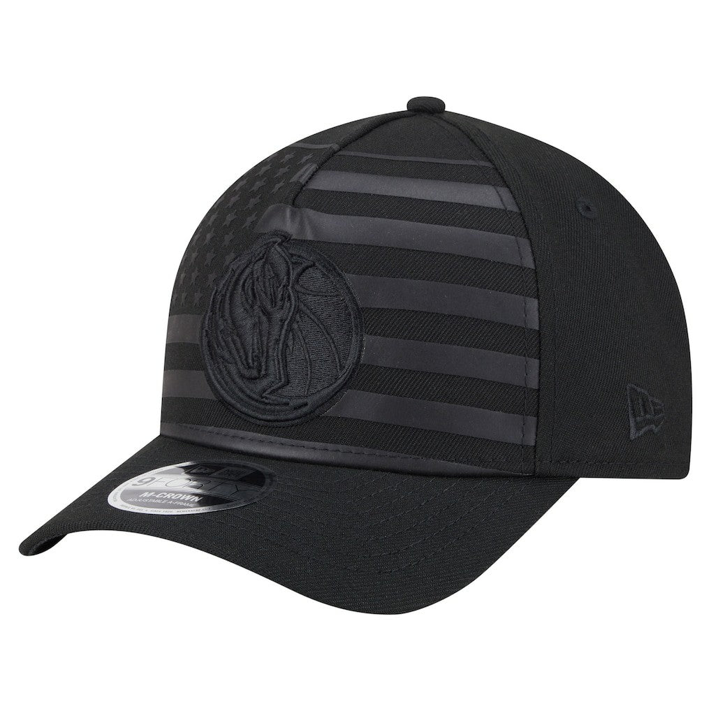Black Dallas Mavericks Game Day Flag A-Frame 9FORTY Adjustable Hat sale | NBA