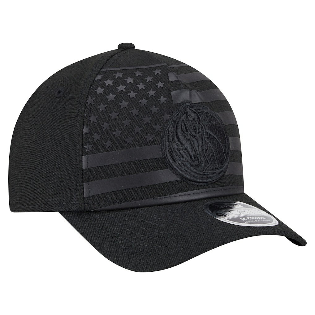 Black Dallas Mavericks Game Day Flag A-Frame 9FORTY Adjustable Hat sale | NBA