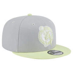 Gray/Light Green Boston Celtics Color Pack Two-Tone 9FIFTY Snapback Hat | NBA